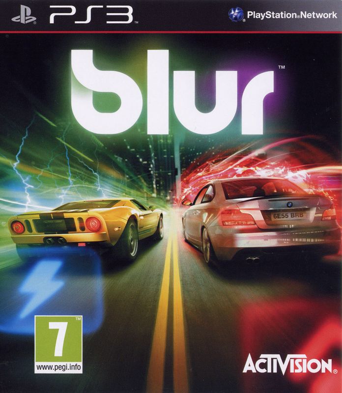 Blur box art for Playstation 3