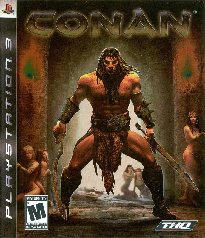 Conan box art for Playstation 3