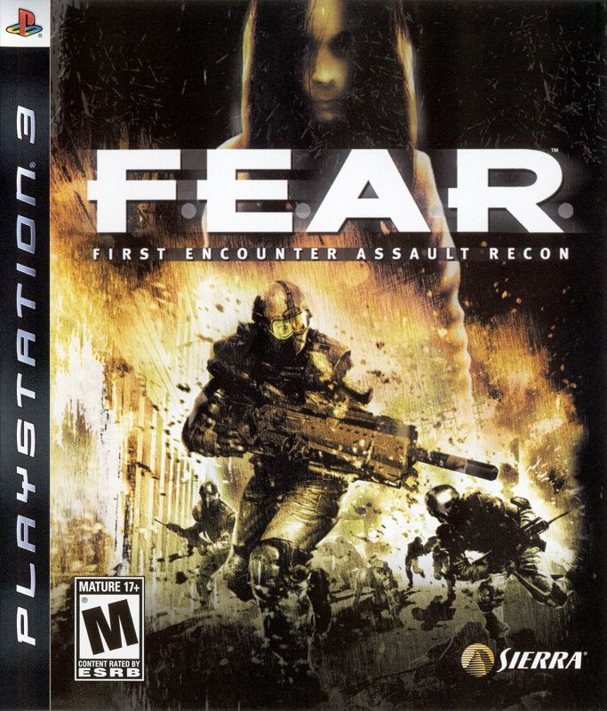F.E.A.R. box art for Playstation 3