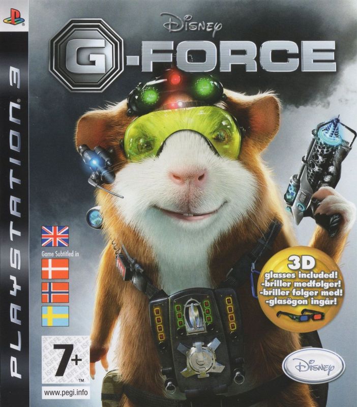 G-Force box art for Playstation 3