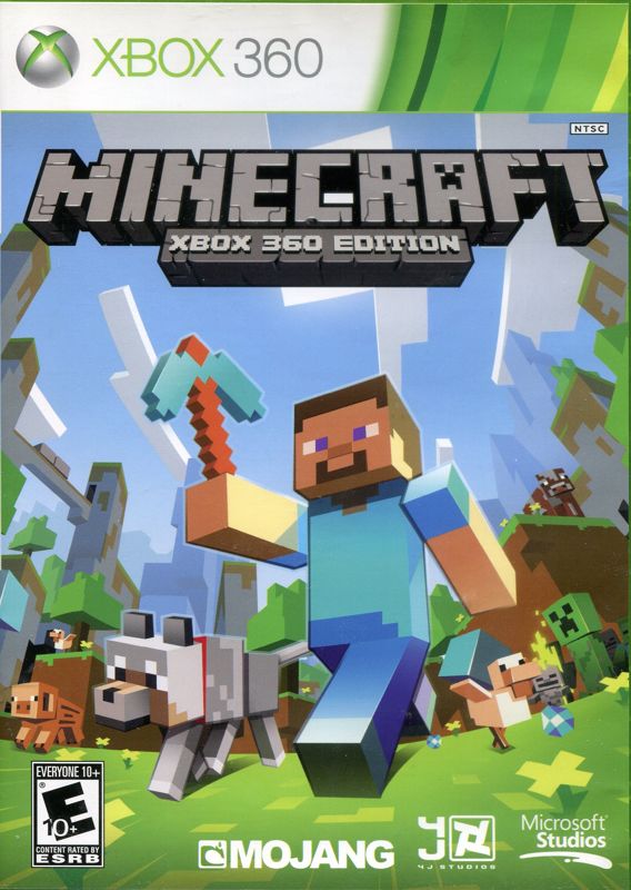 Minecraft box art for Playstation 3