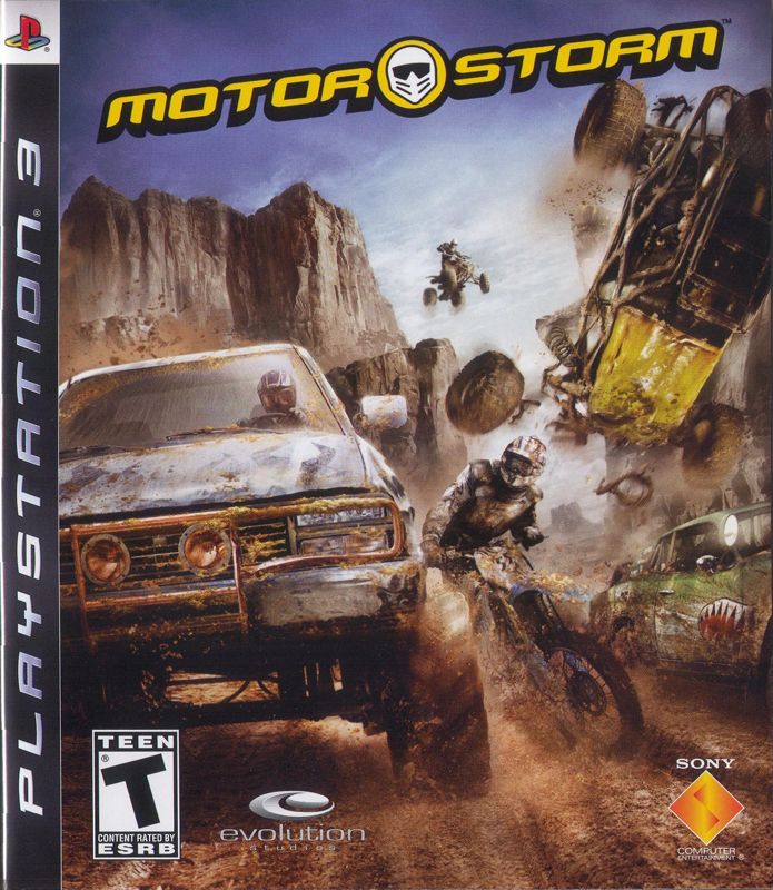 Motorstorm box art for Playstation 3