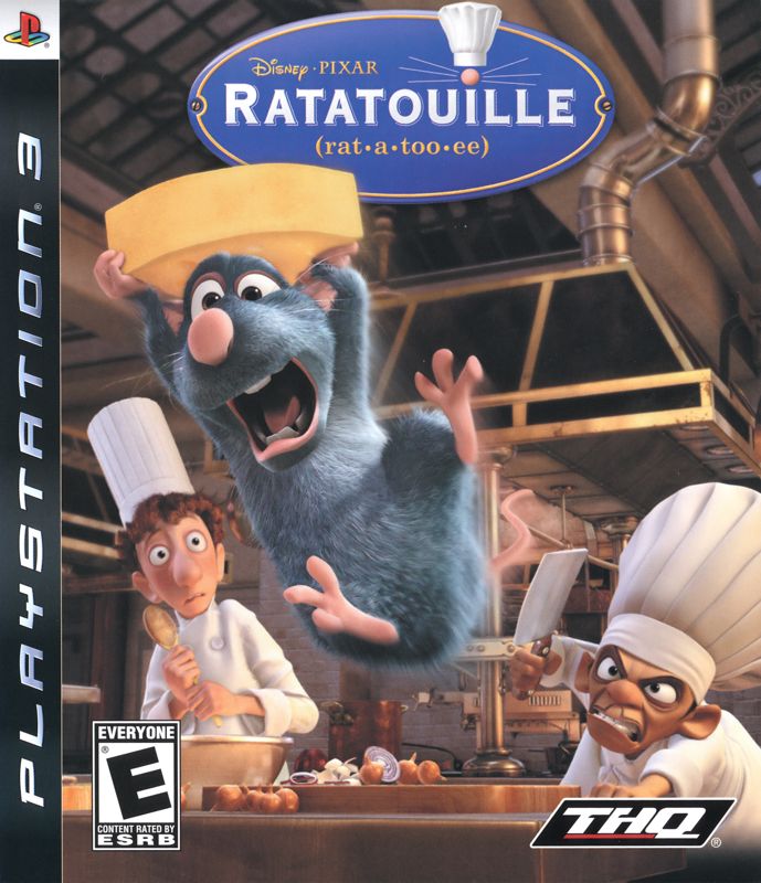 Ratatouille box art for Playstation 3