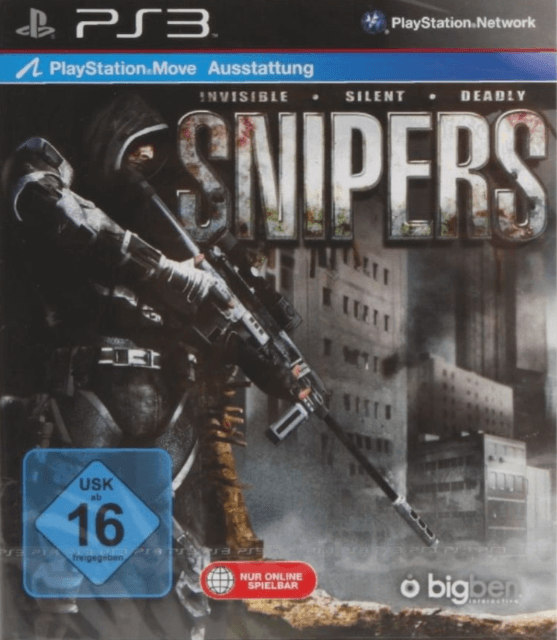 Snipers box art for Playstation 3