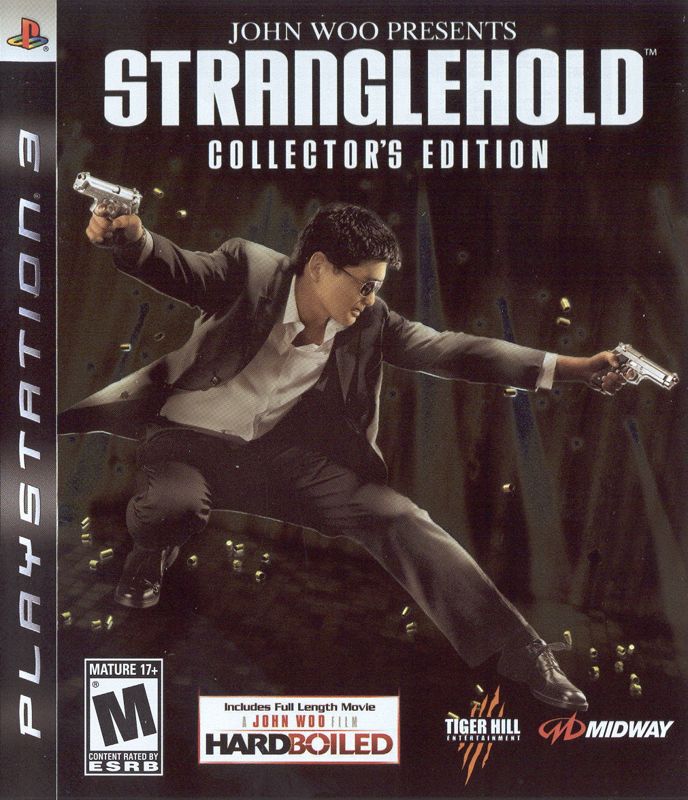 Stranglehold box art for Playstation 3