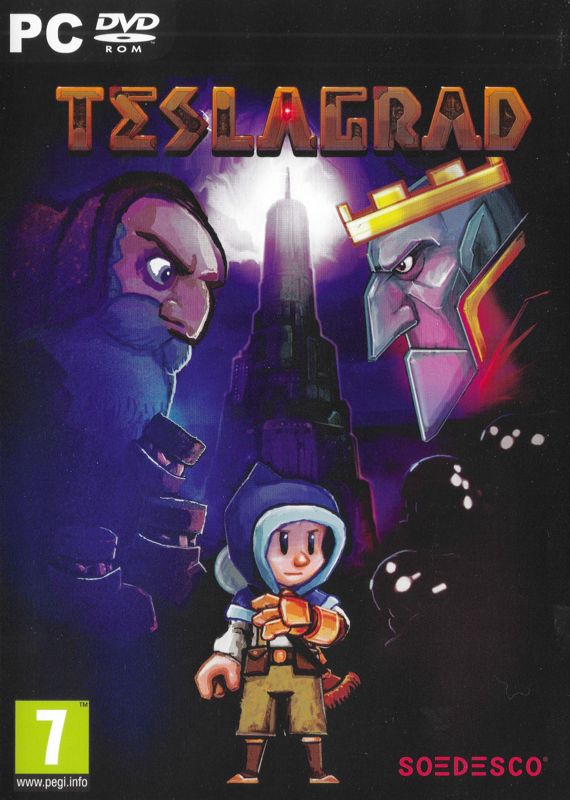 Teslagrad box art for Playstation 3