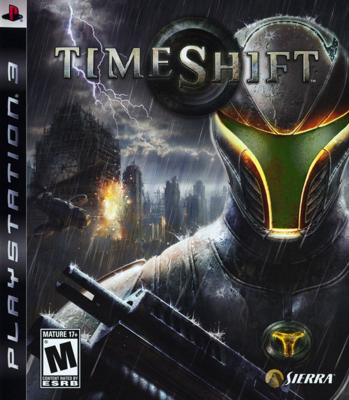 Timeshift box art for Playstation 3