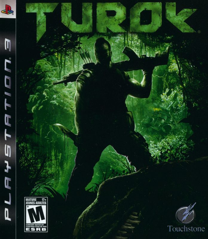 Turok box art for Playstation 3
