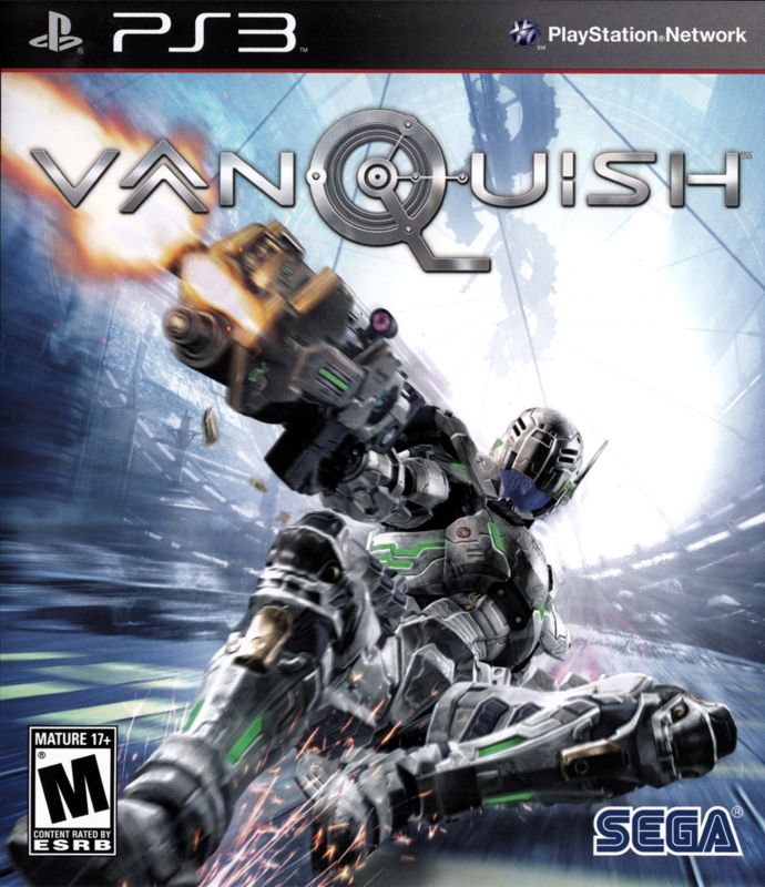 Vanquish box art for Playstation 3