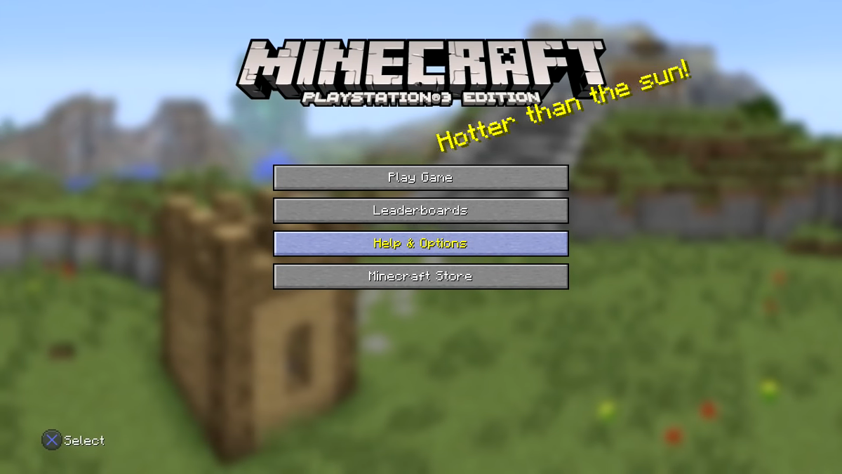 Minecraft screenshot 2 for Playstation 3