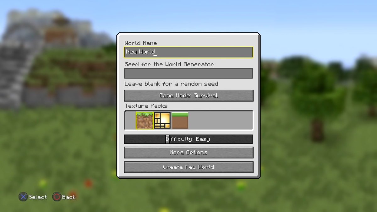 Minecraft screenshot 3 for Playstation 3