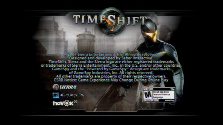 Timeshift screenshot 2 for Playstation 3