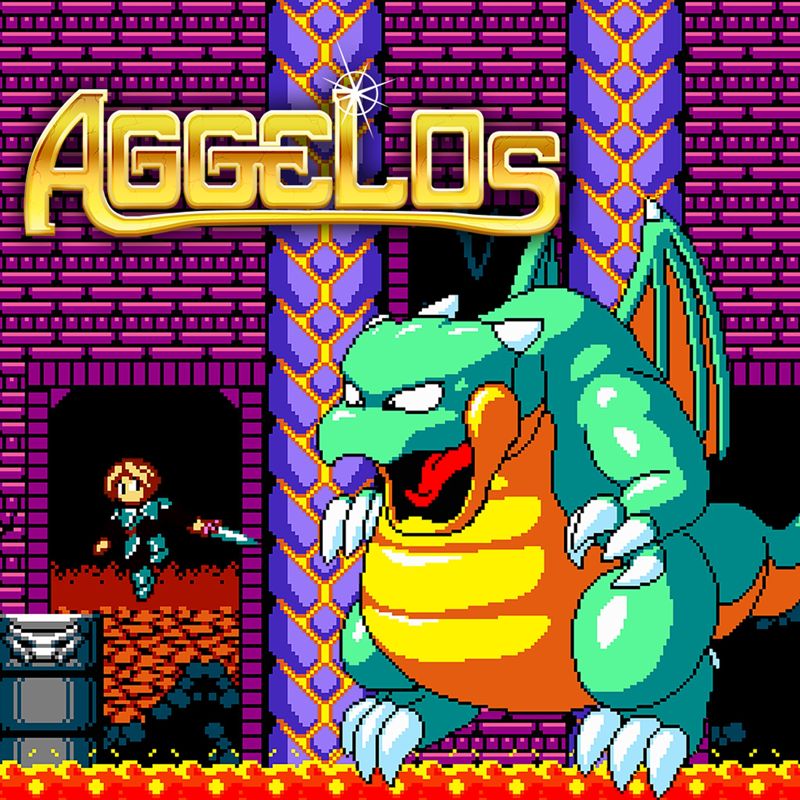 Aggelos box art for Playstation 4