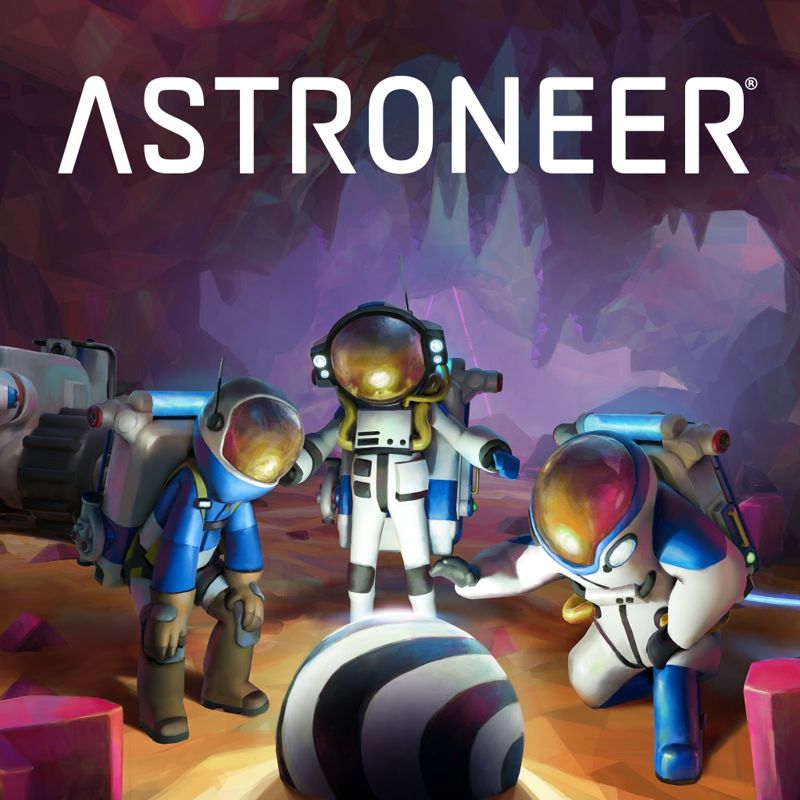 Astroneer box art for Playstation 4
