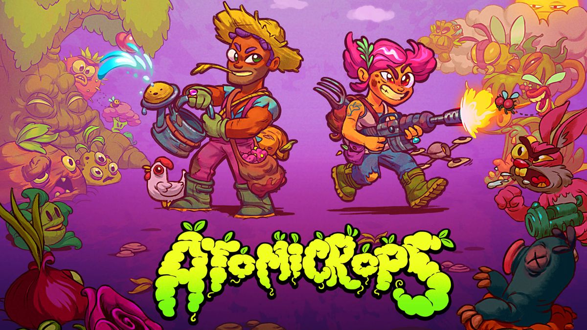 Atomicrops box art for Playstation 4