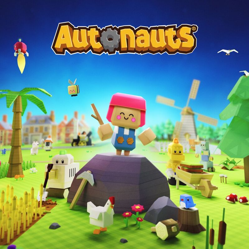 Autonauts box art for Playstation 4