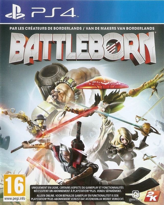 Battleborn box art for Playstation 4