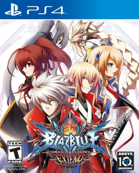 BlazBlue: Chrono Phantasma Extend box art for Playstation 4
