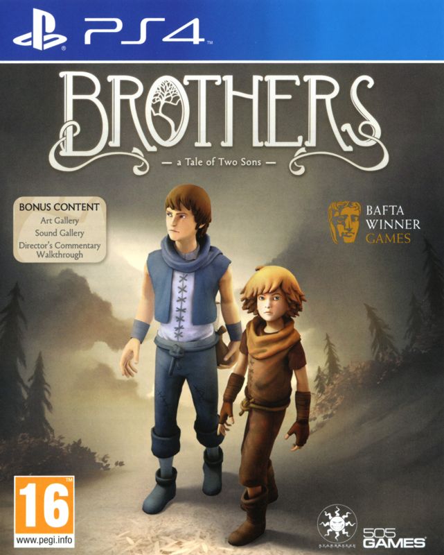 Brothers box art for Playstation 4