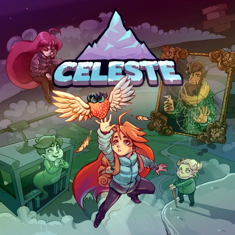 Celeste box art for Playstation 4