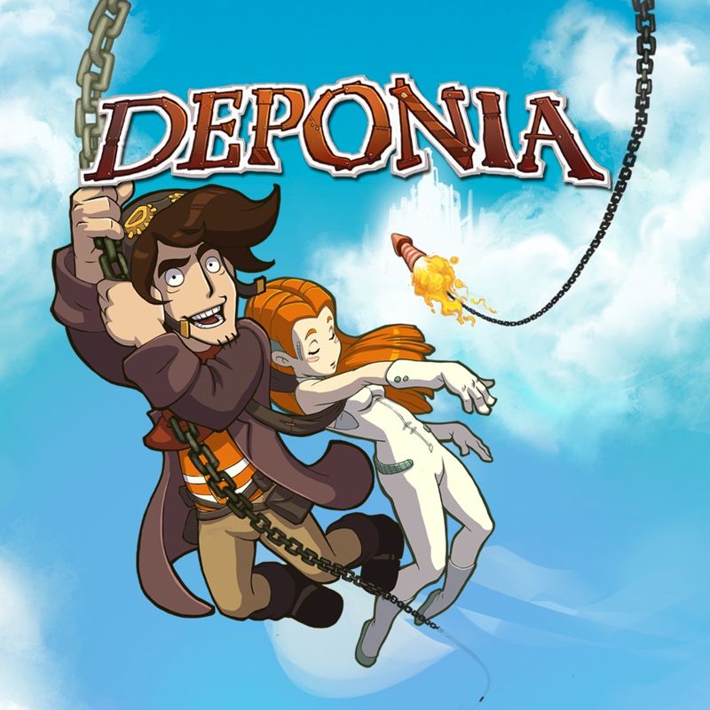 Deponia box art for Playstation 4