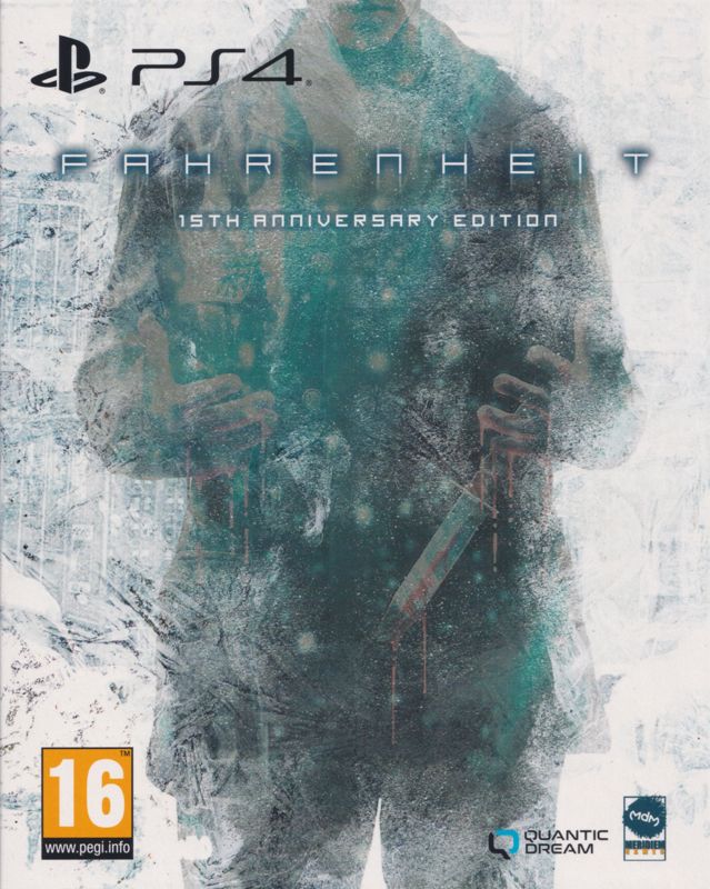 Fahrenheit box art for Playstation 4