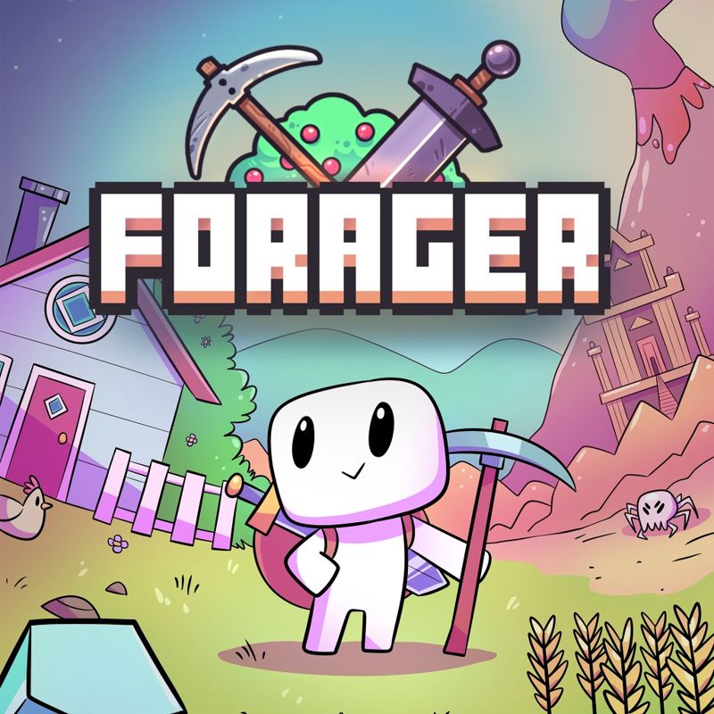 Forager box art for Playstation 4