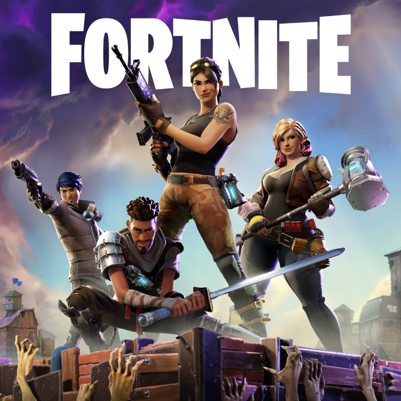 Fortnite box art for Playstation 4