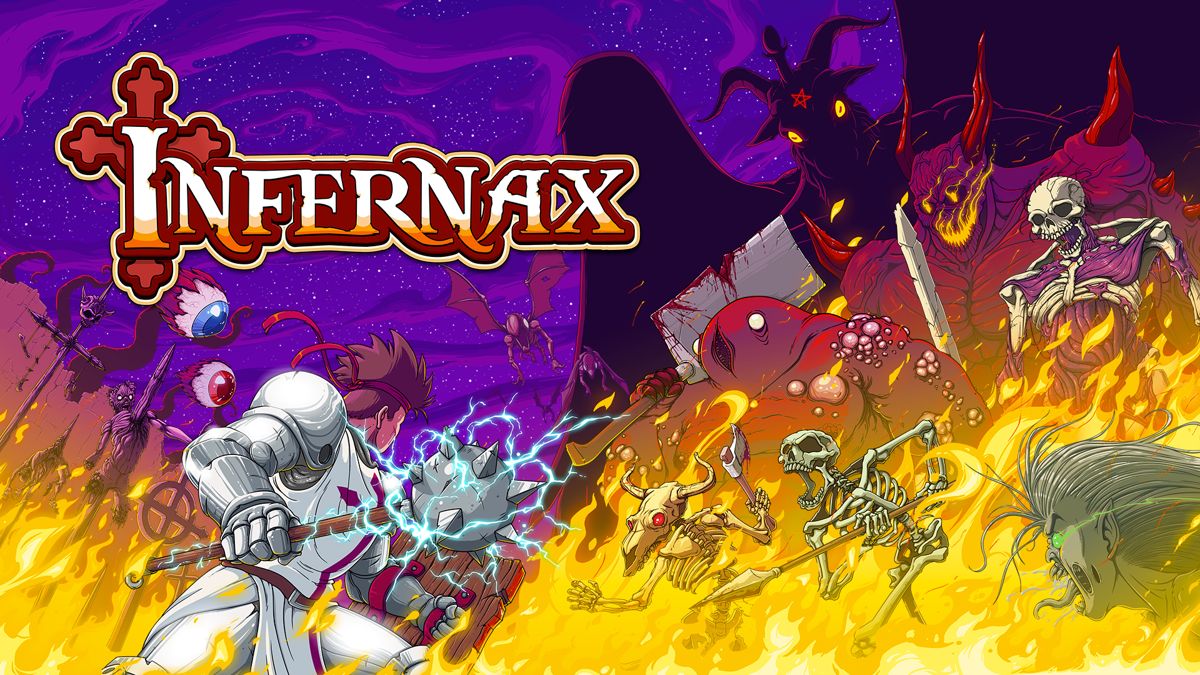 Infernax box art for Playstation 4