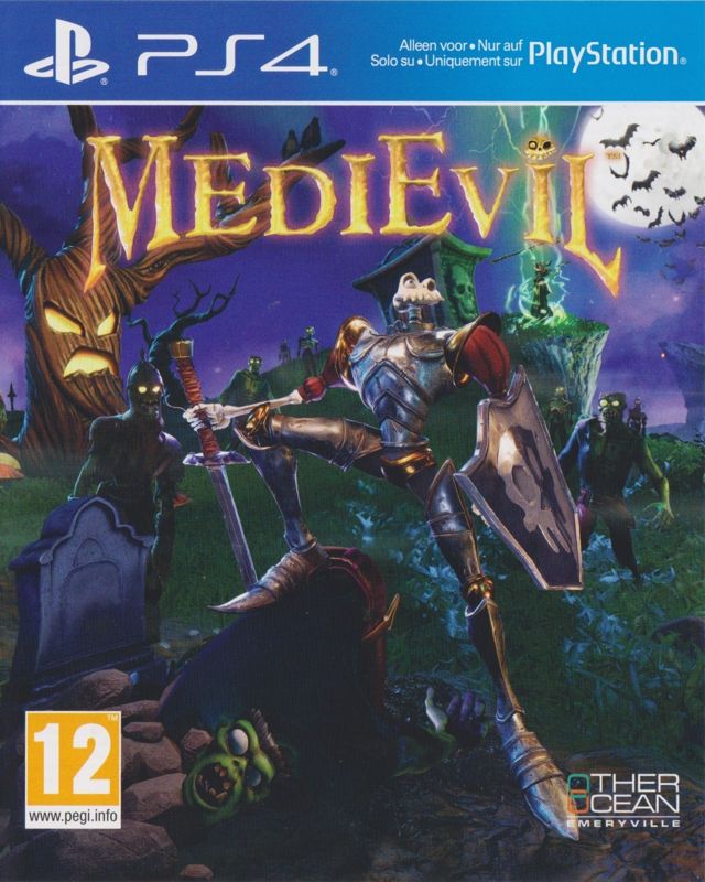 MediEvil box art for Playstation 4
