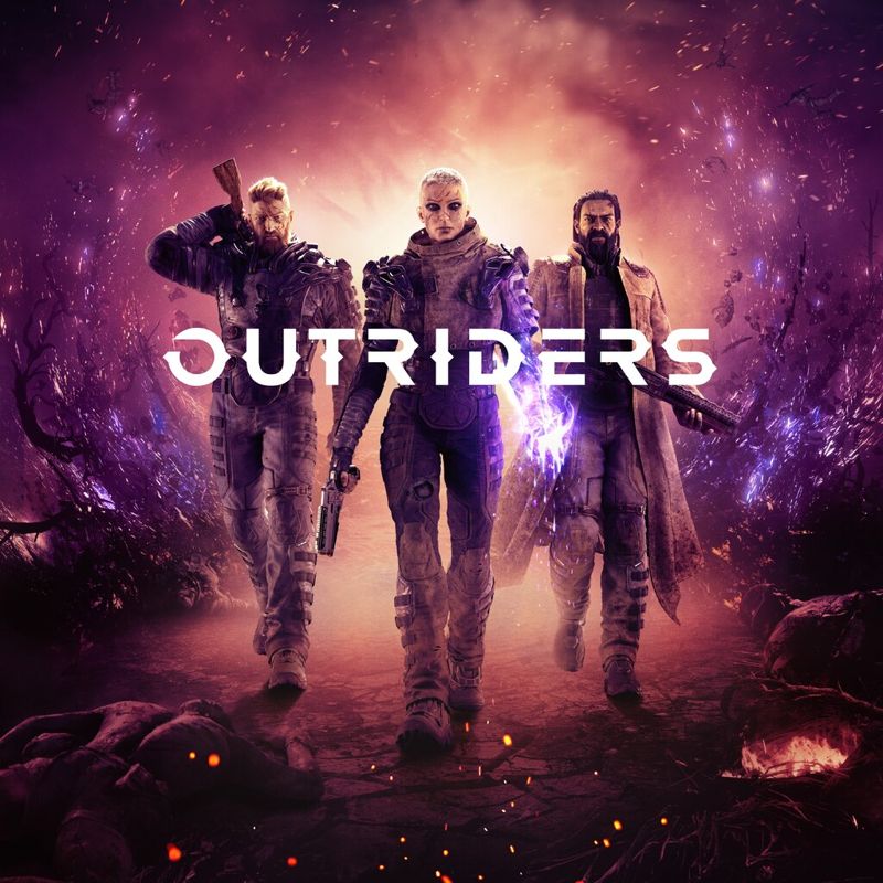 Outriders box art for Playstation 4