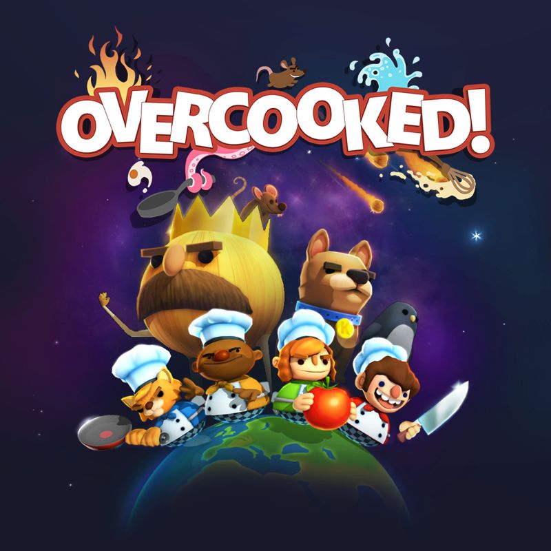 Overcooked 2 box art for Playstation 4