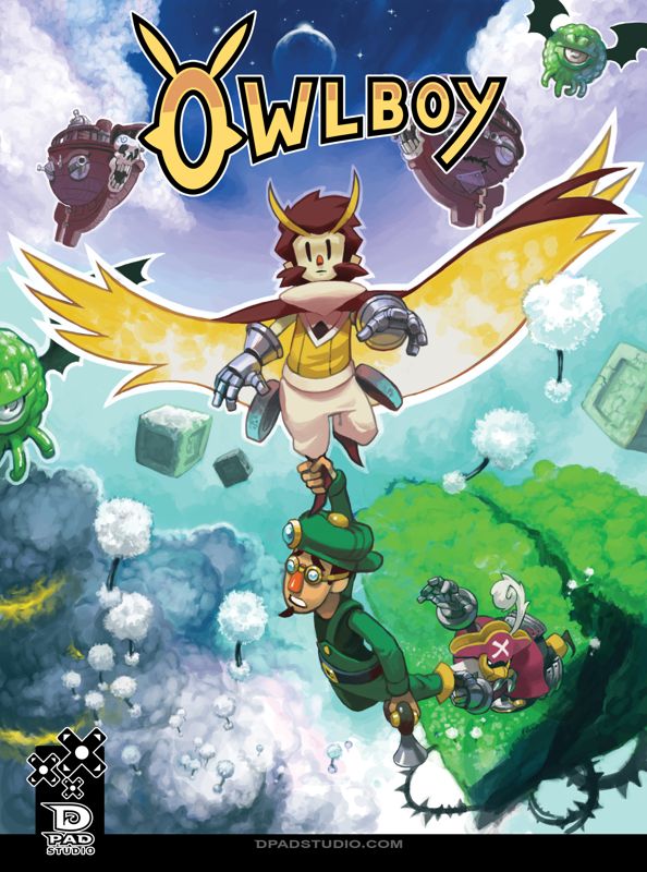 Owlboy box art for Playstation 4