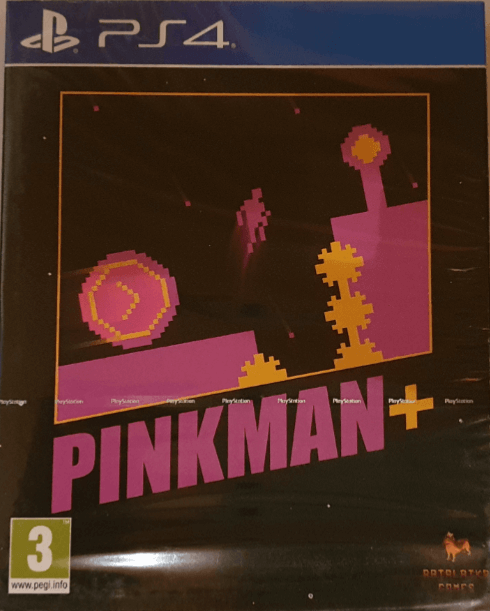 Pinkman Plus box art for Playstation 4