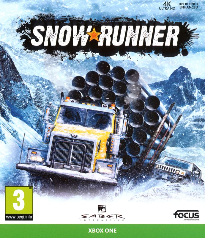 SnowRunner box art for Playstation 4