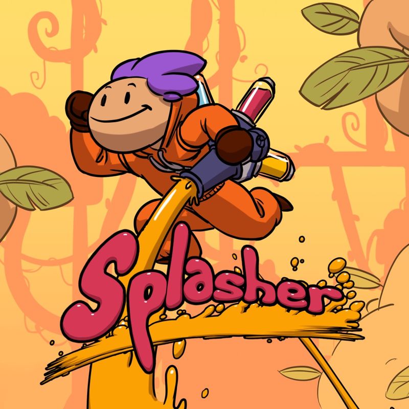 Splasher box art for Playstation 4