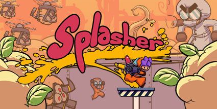 Splasher box art for Playstation 4