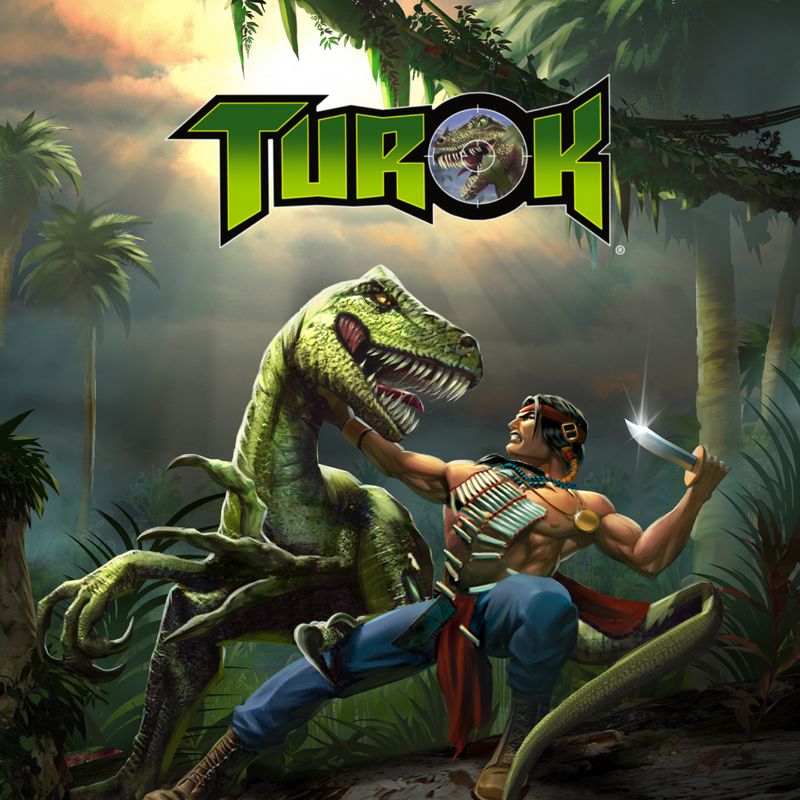 Turok 1 & 2 box art for Playstation 4