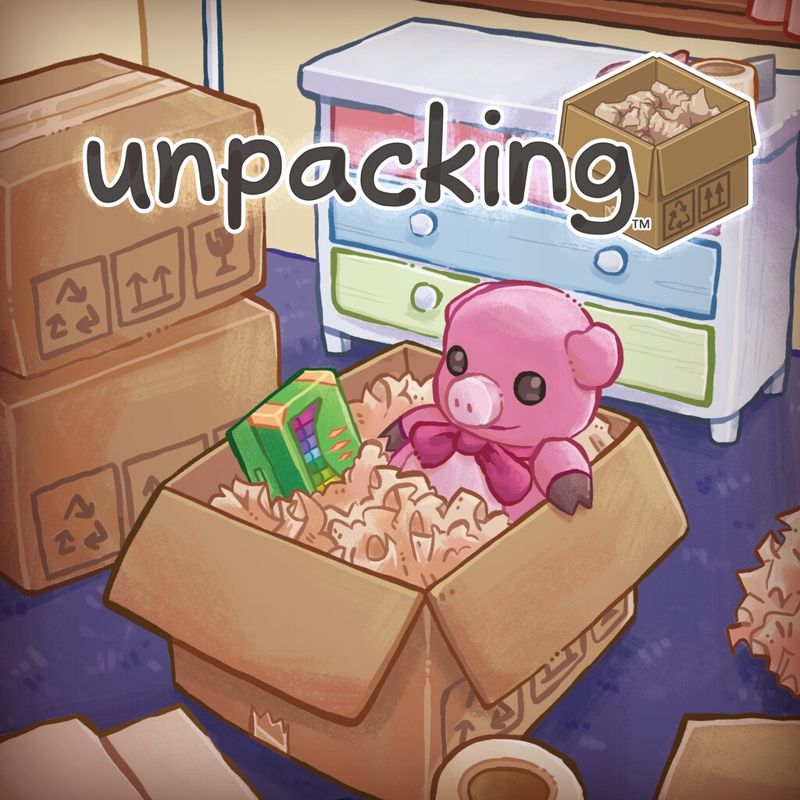 Unpacking box art for Playstation 4