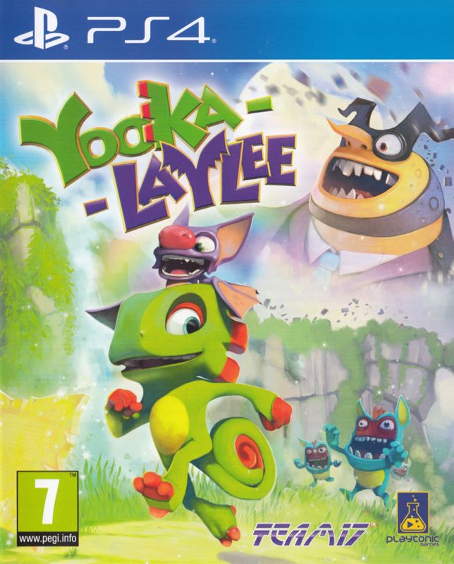 Yooka-Laylee box art for Playstation 4