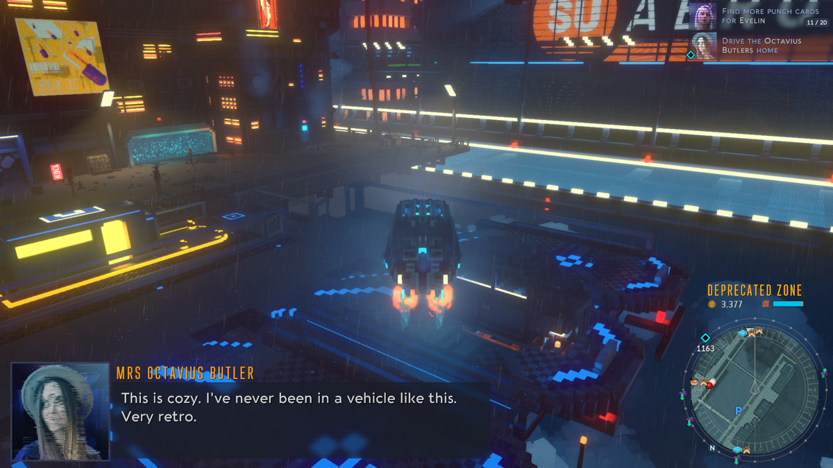 Cloudpunk screenshot 3 for Playstation 4