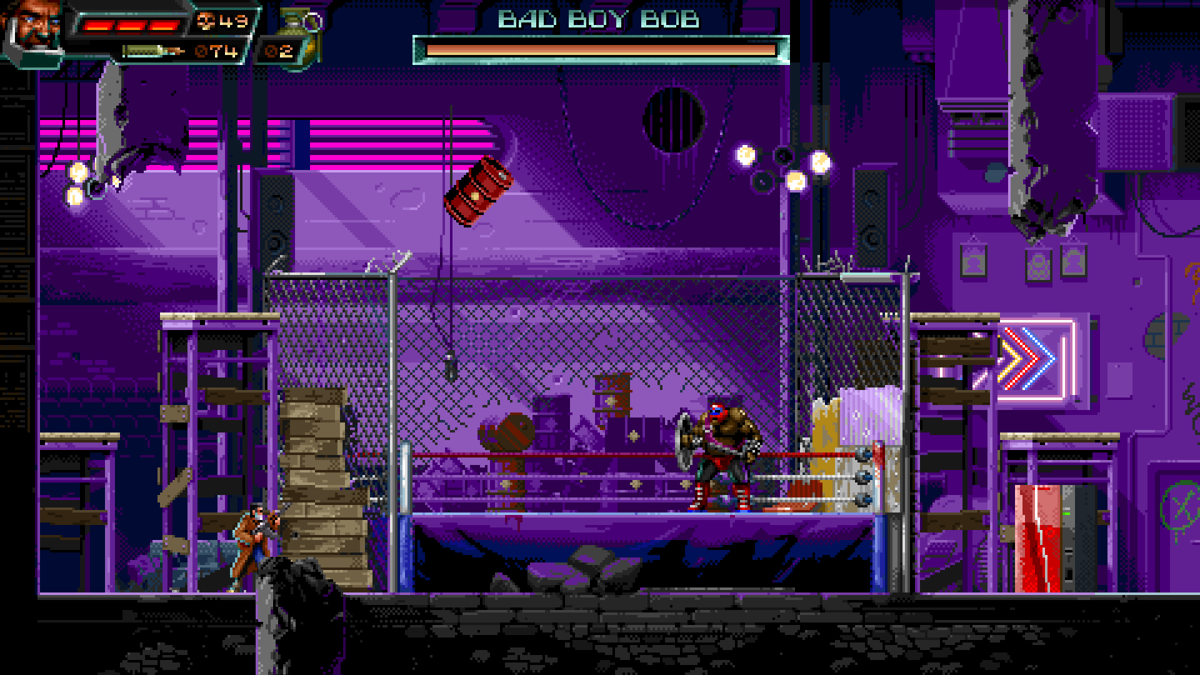 Huntdown screenshot 2 for Playstation 4