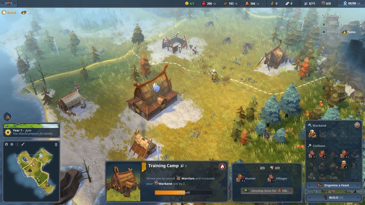 Northgard screenshot 3 for Playstation 4