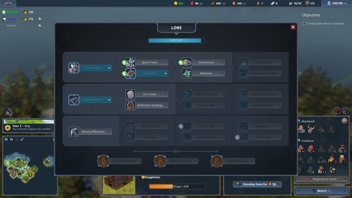 Northgard screenshot 3 for Playstation 4
