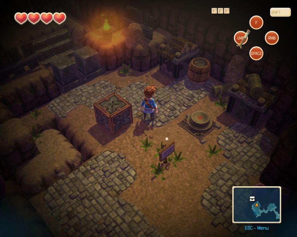 Oceanhorn screenshot 4 for Playstation 4