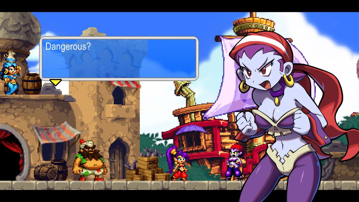 Shantae: Risky's Revenge Director's Cut screenshot 2 for Playstation 4