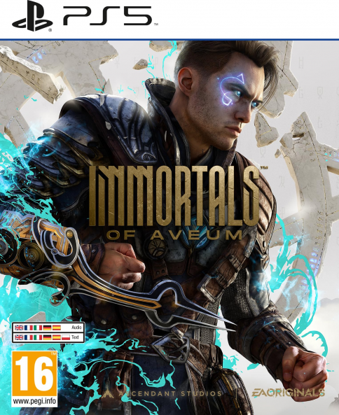 Immortals of Aveum box art for Playstation 5