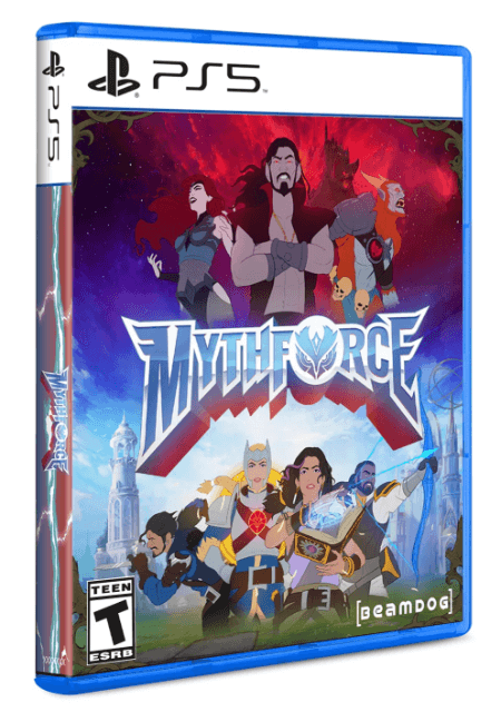 Mythforce box art for Playstation 5