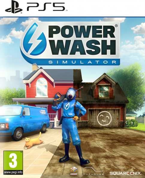 Powerwash Simulator box art for Playstation 5