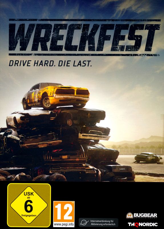 Wreckfest box art for Playstation 5